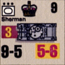 Panzer Grenadier Headquarters Library Unit: Britain Army Sherman for Panzer Grenadier game series
