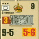 Panzer Grenadier Headquarters Library Unit: Britain Army Sherman for Panzer Grenadier game series