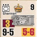 Panzer Grenadier Headquarters Library Unit: Britain Army Sherman for Panzer Grenadier game series