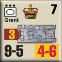 Panzer Grenadier Headquarters Library Unit: Britain Army Grant Panzer Grenadier Headquarters Library Unit: Britain Army Grant for Panzer Grenadier game series