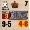 Panzer Grenadier Headquarters Library Unit: Britain Army Grant Panzer Grenadier Headquarters Library Unit: Britain Army Grant for Panzer Grenadier game series