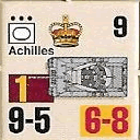 Panzer Grenadier Headquarters Library Unit: Britain Army Achilles for Panzer Grenadier game series