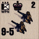 Panzer Grenadier Headquarters Library Unit: Britain Army WPN for Panzer Grenadier game series