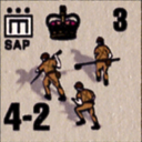 Panzer Grenadier Headquarters Library Unit: Britain Army Sap for Panzer Grenadier game series