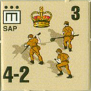 Panzer Grenadier Headquarters Library Unit: Britain Army Sap for Panzer Grenadier game series