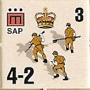 Panzer Grenadier Headquarters Library Unit: Britain Army Sap for Panzer Grenadier game series