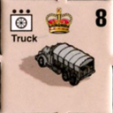 Panzer Grenadier Headquarters Library Unit: Britain Army Truck for Panzer Grenadier game series