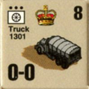 Panzer Grenadier Headquarters Library Unit: Britain Army Truck for Panzer Grenadier game series