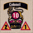 Panzer Grenadier Headquarters Library Unit: Britain Army Colonel for Panzer Grenadier game series