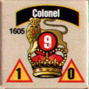 Panzer Grenadier Headquarters Library Unit: Britain Army Colonel for Panzer Grenadier game series