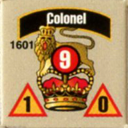 Panzer Grenadier Headquarters Library Unit: Britain Army Colonel for Panzer Grenadier game series
