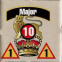 Panzer Grenadier Headquarters Library Unit: Britain Army Major for Panzer Grenadier game series