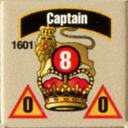 Panzer Grenadier Headquarters Library Unit: Britain Army Captain for Panzer Grenadier game series