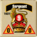 Panzer Grenadier Headquarters Library Unit: Britain Army Sergeant for Panzer Grenadier game series
