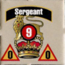 Panzer Grenadier Headquarters Library Unit: Britain Army Sergeant for Panzer Grenadier game series