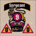 Panzer Grenadier Headquarters Library Unit: Britain Army Sergeant for Panzer Grenadier game series
