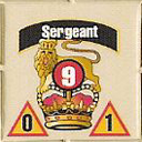 Panzer Grenadier Headquarters Library Unit: Britain Army Sergeant for Panzer Grenadier game series