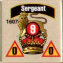 Panzer Grenadier Headquarters Library Unit: Britain Army Sergeant for Panzer Grenadier game series