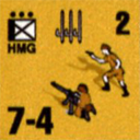 Panzer Grenadier Headquarters Library Unit: Italy Regio Esercito HMG for Panzer Grenadier game series