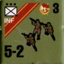 Panzer Grenadier Headquarters Library Unit: Soviet Union Guards INF for Panzer Grenadier game series