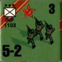 Panzer Grenadier Headquarters Library Unit: Soviet Union Guards INF for Panzer Grenadier game series