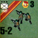 Panzer Grenadier Headquarters Library Unit: Soviet Union Guards INF for Panzer Grenadier game series
