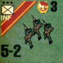 Panzer Grenadier Headquarters Library Unit: Soviet Union Guards INF for Panzer Grenadier game series