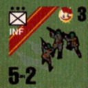 Panzer Grenadier Headquarters Library Unit: Soviet Union Guards INF for Panzer Grenadier game series