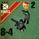 Panzer Grenadier Headquarters Library Unit: Soviet Union Guards HMG for Panzer Grenadier game series