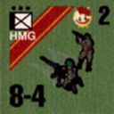 Panzer Grenadier Headquarters Library Unit: Soviet Union Guards HMG for Panzer Grenadier game series
