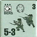 Panzer Grenadier Headquarters Library Unit: Italy Regio Esercito BERS for Panzer Grenadier game series