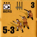 Panzer Grenadier Headquarters Library Unit: Italy Regio Esercito BERS for Panzer Grenadier game series