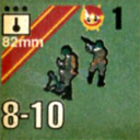 Panzer Grenadier Headquarters Library Unit: Soviet Union Guards 82mm for Panzer Grenadier game series