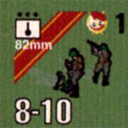 Panzer Grenadier Headquarters Library Unit: Soviet Union Guards 82mm for Panzer Grenadier game series