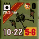 Panzer Grenadier Headquarters Library Unit: Soviet Union Guards 76.2mm for Panzer Grenadier game series
