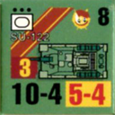 Panzer Grenadier Headquarters Library Unit: Soviet Union Guards Su-122 for Panzer Grenadier game series