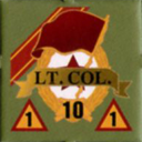 Panzer Grenadier Headquarters Library Unit: Soviet Union Guards Lt. Colonel for Panzer Grenadier game series
