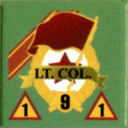 Panzer Grenadier Headquarters Library Unit: Soviet Union Guards Lt. Colonel for Panzer Grenadier game series