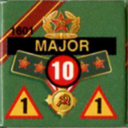 Panzer Grenadier Headquarters Library Unit: Soviet Union Guards Major for Panzer Grenadier game series