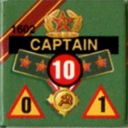 Panzer Grenadier Headquarters Library Unit: Soviet Union Guards Captain for Panzer Grenadier game series