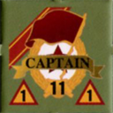 Panzer Grenadier Headquarters Library Unit: Soviet Union Guards Captain for Panzer Grenadier game series