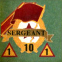 Panzer Grenadier Headquarters Library Unit: Soviet Union Guards Sergeant for Panzer Grenadier game series