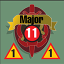 Panzer Grenadier Headquarters Library Unit: Soviet Union NKVD Major for Panzer Grenadier game series