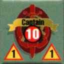 Panzer Grenadier Headquarters Library Unit: Soviet Union NKVD Captain for Panzer Grenadier game series
