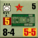 Panzer Grenadier Headquarters Library Unit: Soviet Union Army (RKKA) KV-I for Panzer Grenadier game series