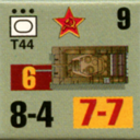 Panzer Grenadier Headquarters Library Unit: Soviet Union Army (RKKA) T-44 for Panzer Grenadier game series