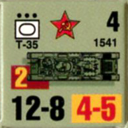 Panzer Grenadier Headquarters Library Unit: Soviet Union Army (RKKA) T-35 for Panzer Grenadier game series