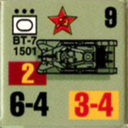 Panzer Grenadier Headquarters Library Unit: Soviet Union Army (RKKA) Bt-7 for Panzer Grenadier game series