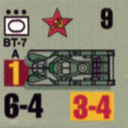 Panzer Grenadier Headquarters Library Unit: Soviet Union Army (RKKA) Bt-7 for Panzer Grenadier game series