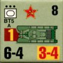 Panzer Grenadier Headquarters Library Unit: Soviet Union Army (RKKA) Bt-5 for Panzer Grenadier game series